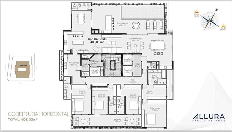 Apartamento com 4 dormitórios 4 suítes e 3 vagas de garagem em Balneário Camboriú — foto 11