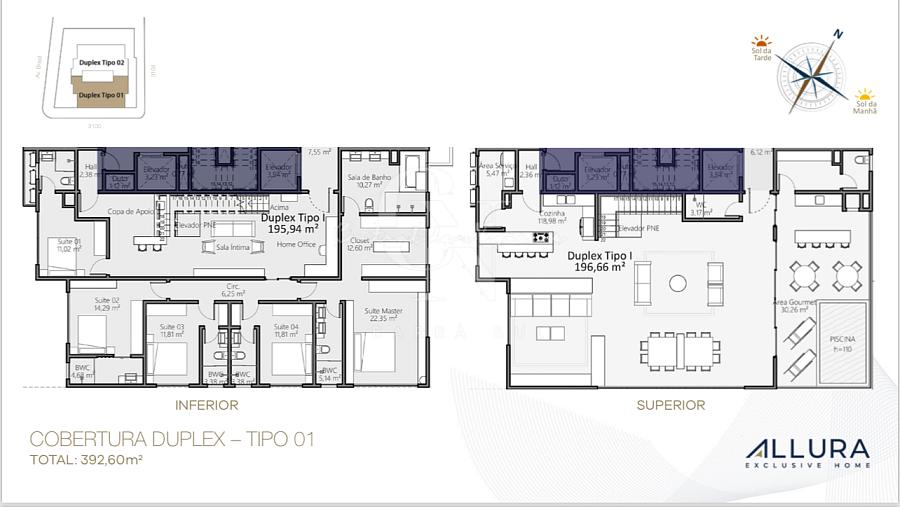 Apartamento com 4 dormitórios 4 suítes e 3 vagas de garagem em Balneário Camboriú — foto 12