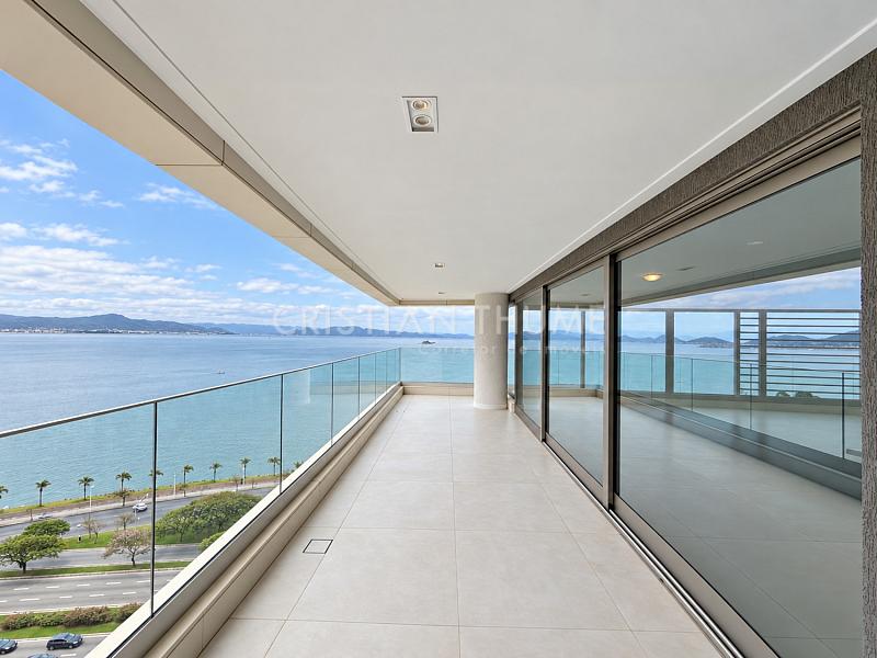 Apartamento na Beira-Mar Norte de Florian�polis com 4 Su�tes, 308 m� e 3 Vagas 1
