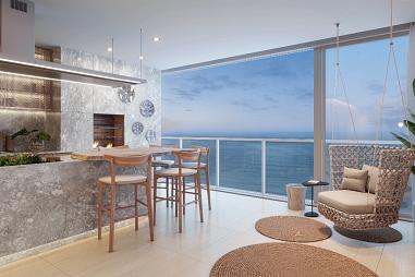 Vista mar e vista parque permanente