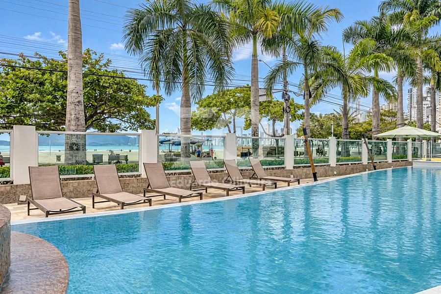 Apartamento mobiliado frente mar para loca��o anual no Torre Atl�ntica | 1 su�te + 2 dormit�rios 17