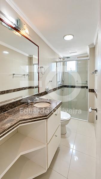 Apartamento mobiliado frente mar para loca��o anual no Torre Atl�ntica | 1 su�te + 2 dormit�rios 14