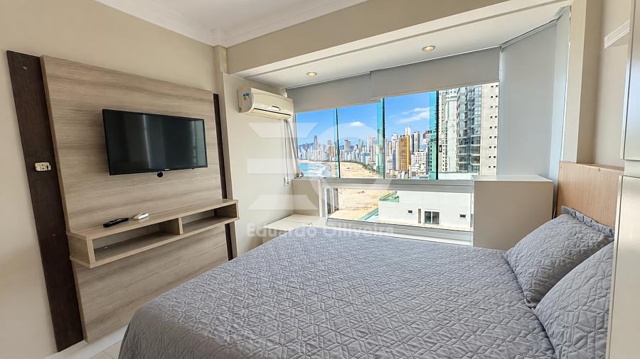 Apartamento mobiliado frente mar para loca��o anual no Torre Atl�ntica | 1 su�te + 2 dormit�rios 11