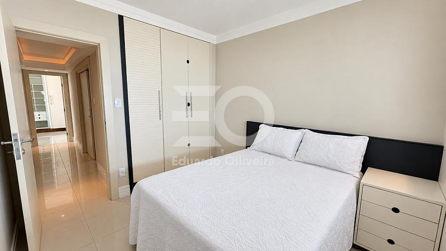 Apartamento mobiliado frente mar para loca��o anual no Torre Atl�ntica | 1 su�te + 2 dormit�rios 12