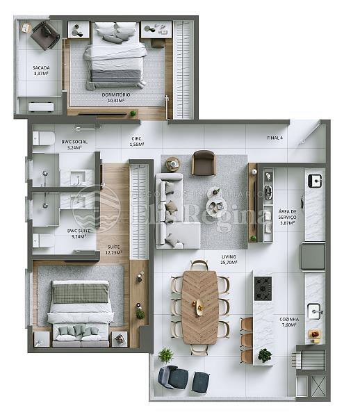 Apartamento de Revenda na Praia Brava – em obra — foto 24