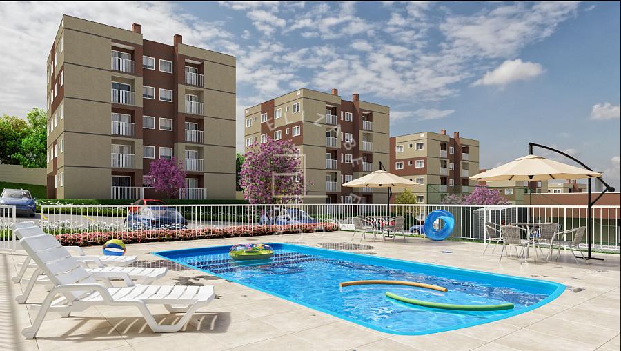 02 QUARTOS na Região Norte de Cascavel/Pr. - Programa MCMV e com Subsidio da COHAPAR — foto 2