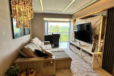 Apartamento com 3 quartos à venda, 108m², 2 banheiros, 2 garagens - Praia Brava - Itajaí