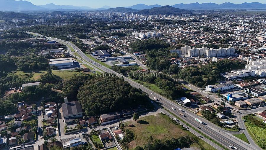 Terreno com 14.175 m� e frente para a BR-101 em Joinville 10