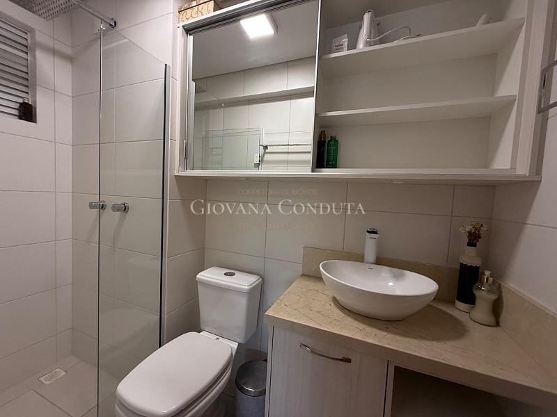 Apartamento com vista para o mar, 1 su�te + 1 quarto em Balne�rio Pi�arras - Bali Beach Bloco 4 26