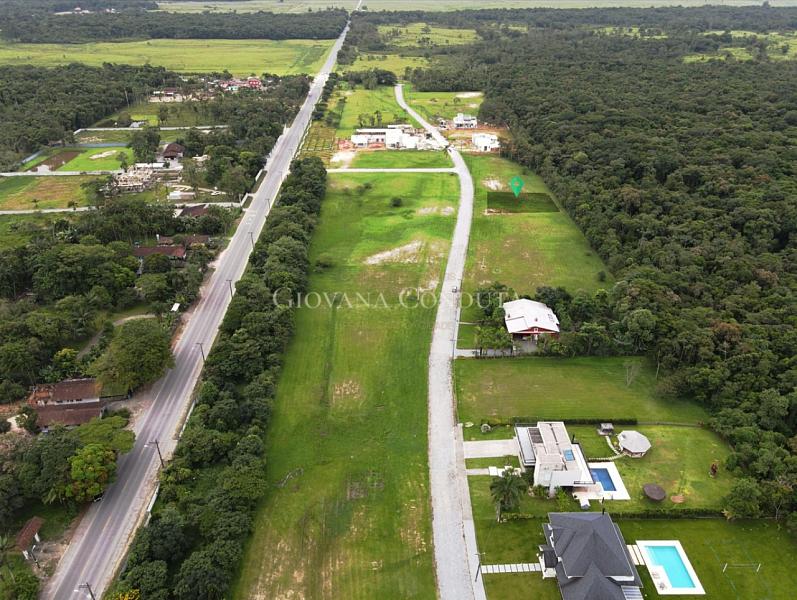 Terreno plano escriturado com 1.258 m� �teis em condom�nio fechado - Ch�cara Cubat�o Velho, Rio Bonito 4