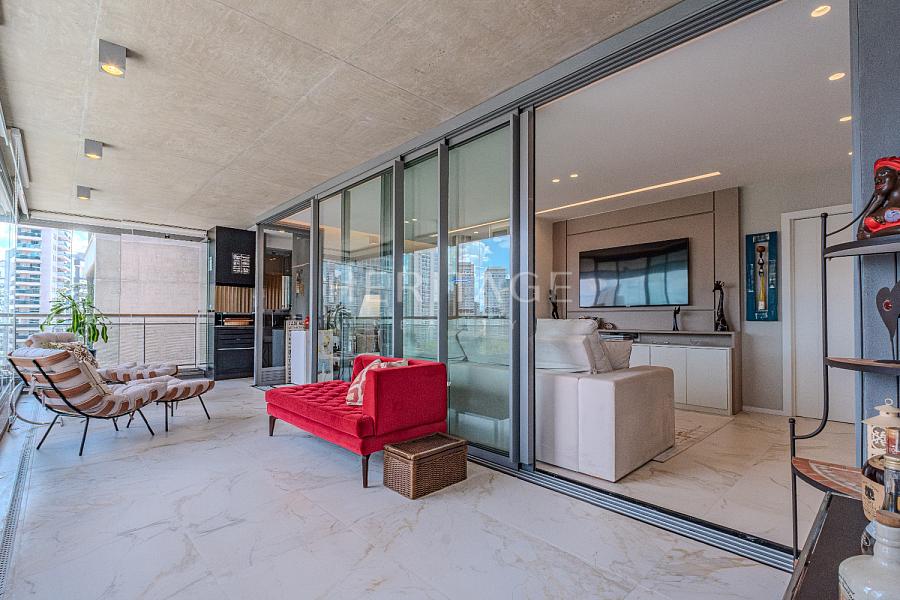 Apartamento impecável no Brooklin para locação, 167m2, 3 Suítes, 3 Vagas — foto 6