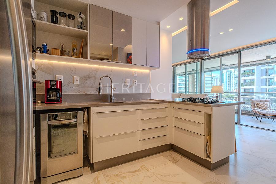 Apartamento impecável no Brooklin para locação, 167m2, 3 Suítes, 3 Vagas — foto 15