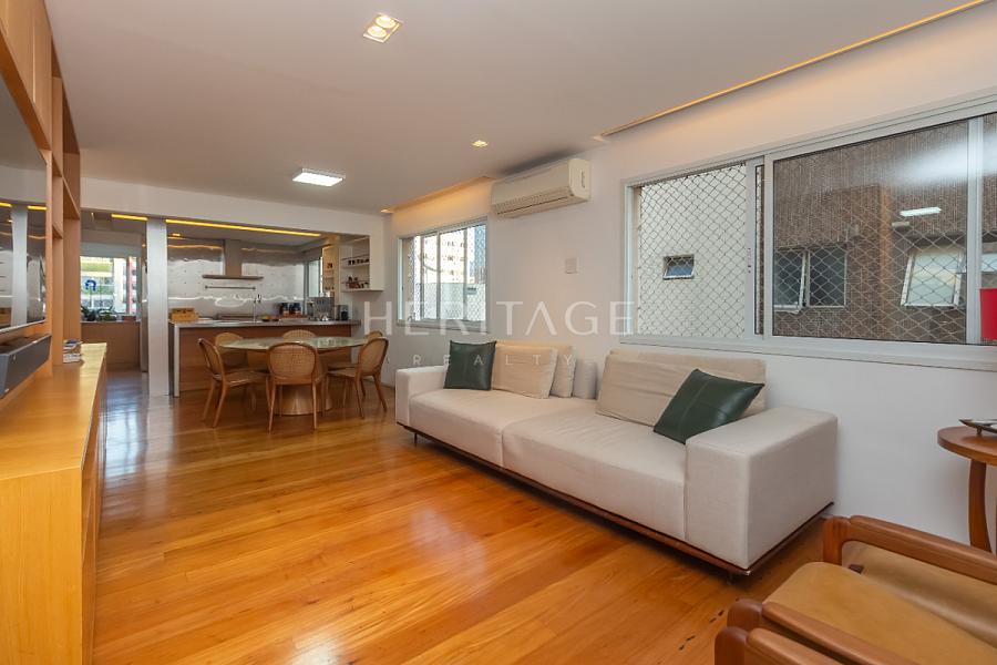 Apartamento à venda de 130m² Semi-mobiliado no Itaim Bibi — foto 3