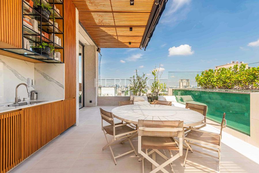 Cobertura à venda de 408m² Mobiliada no Jardim Paulista — foto 3