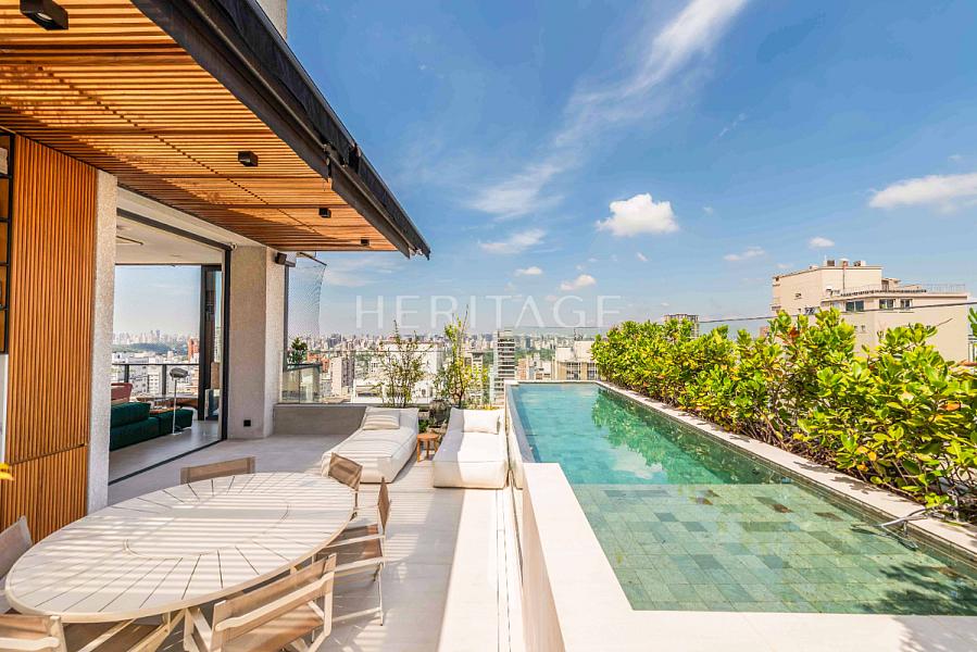 Cobertura à venda de 408m² Mobiliada no Jardim Paulista — foto 2