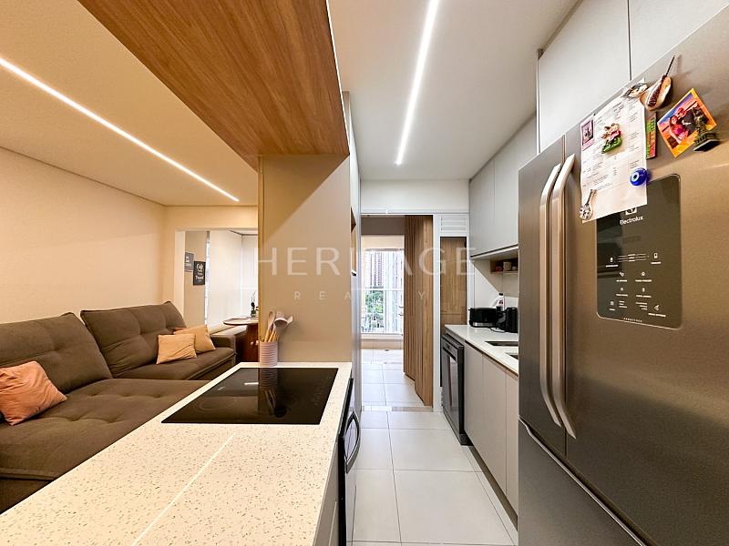 À venda apartamento Mobiliado e Decorado de 83m³, 3 dormitórios na Chácara Santo Antônio — foto 4