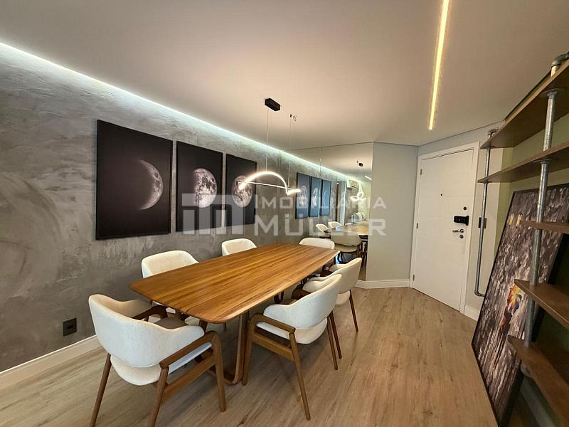 Apartamento mobiliado de alto padrão com 02 dormitórios no Centro! 76m² aluguel por R$ 5.500/mês - Centro, Itajaí - SC — foto 2