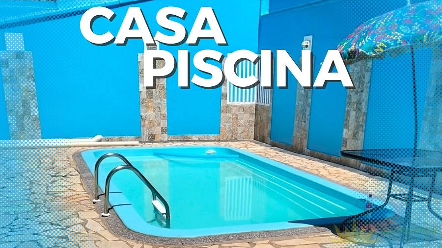 💎 CASA COM PISCINA NO BAIRRO DAS NA��ES! 1