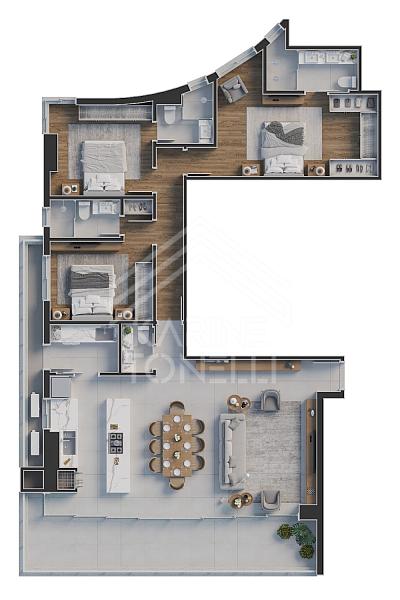 3 SUÍTES, 139m²PRIVATIVO, BAIRRO CENTRO — foto 13