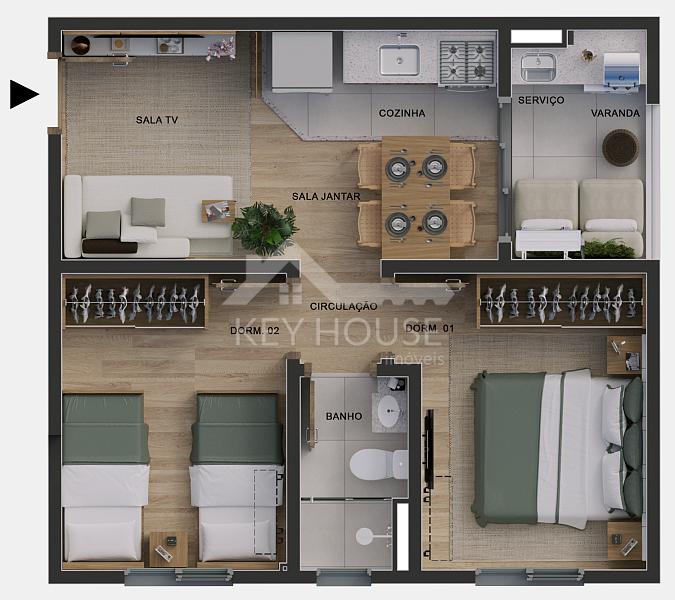 Lançamento Apartamento Residencial Barcelona Residence — foto 26