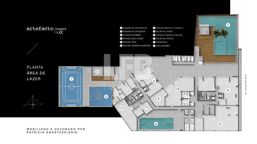 Apartamento com 2 suites no Artefacto Towers - Praia Brava — foto 21