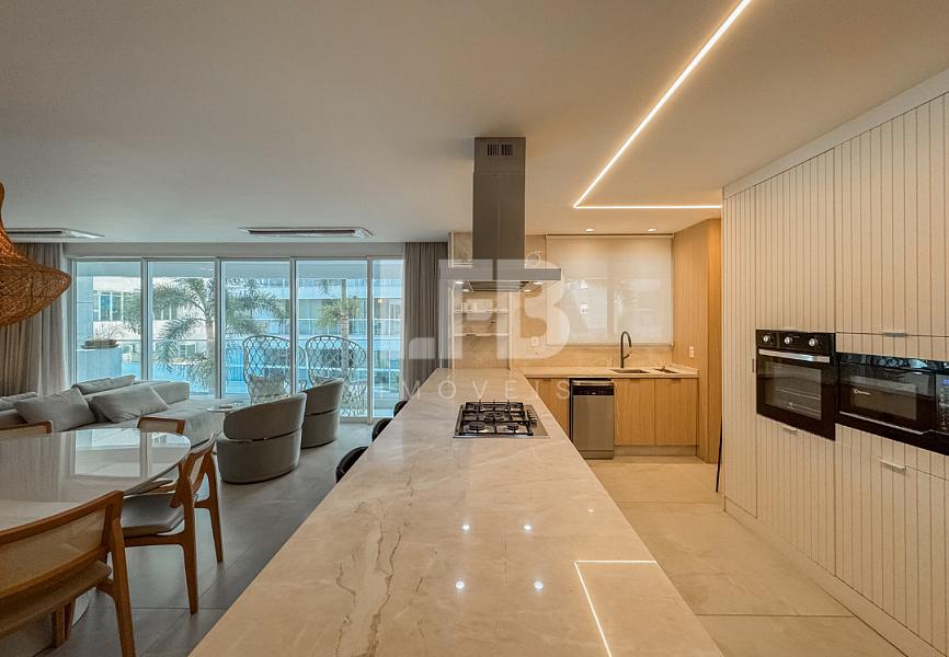 Apartamento mobiliado , Vista Mar com 3 suítes no Le Blanc Residence na Praia Brava de Itajaí — foto 3