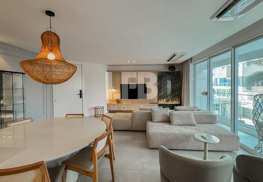 Apartamento mobiliado , Vista Mar com 3 suítes no Le Blanc Residence na Praia Brava de Itajaí — foto 5