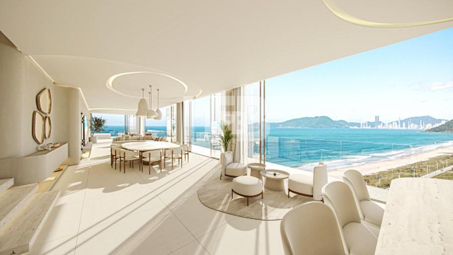 Cobertura Duplex Frente Mar na Praia Brava com 378m² | 4 Suítes | 4 Vagas | Alto Luxo — foto 3