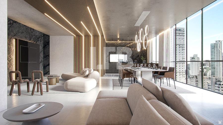 Apartamento com 4 quartos à venda, 203m², 5 banheiros, 3 garagens - Centro - Balneário Camboriú — foto 2