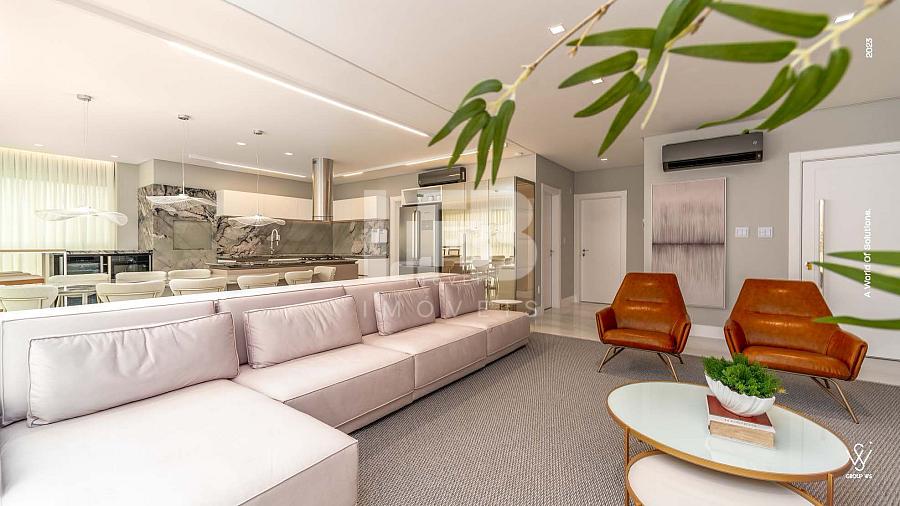 Apartamento com 4 quartos à venda, 198m², 5 banheiros, 3 garagens - Meia Praia - Itapema — foto 3