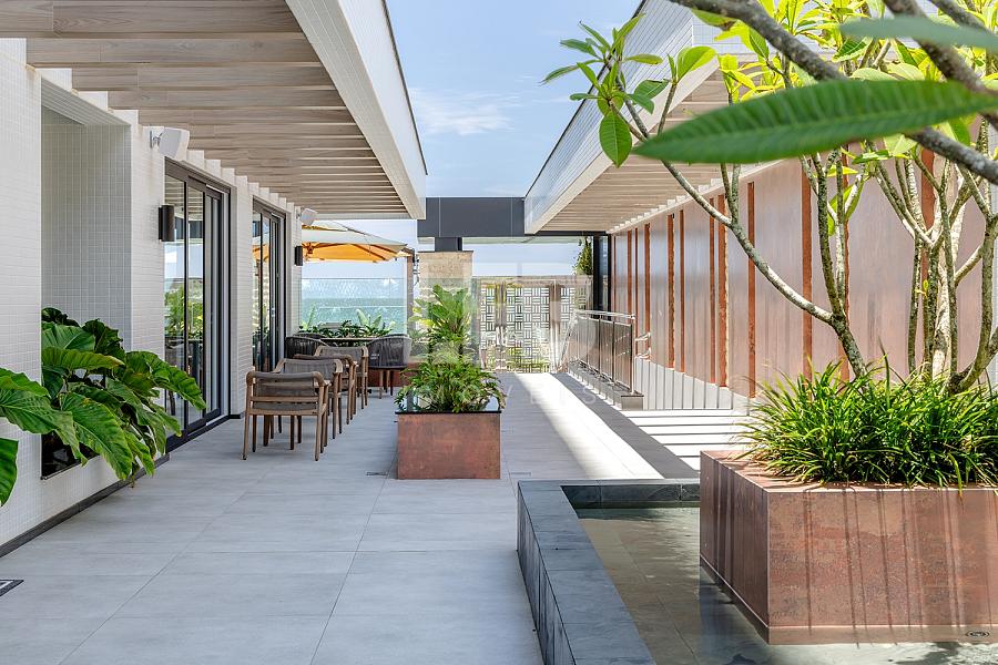 Apartamento Garden Duplex Frente Mar com Piscina Privativa | 4 Suítes | Bay House Praia Brava — foto 7