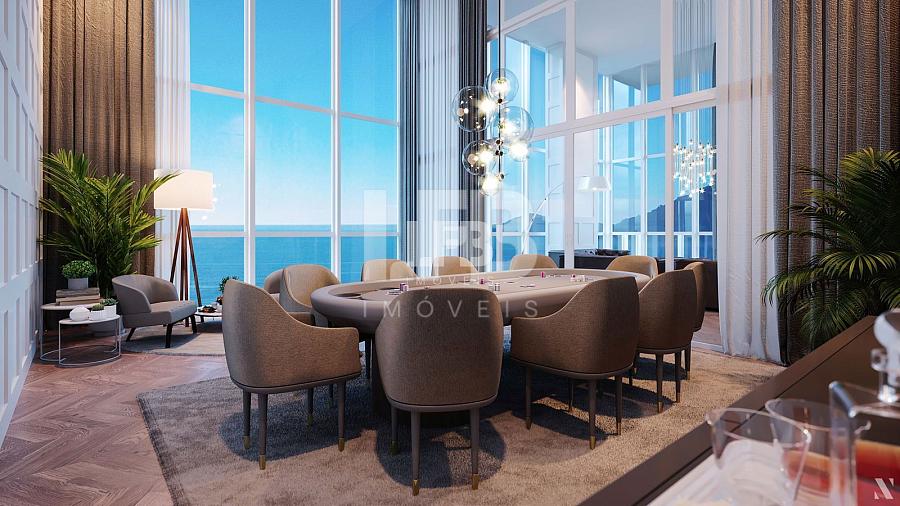 Apartamento Diferenciado frente mar em Balneário Camboriú com 4 suítes sendo 1 master e vista panorâmica do oceano — foto 7