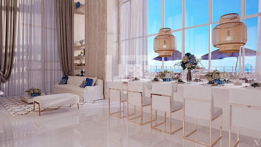 Apartamento Diferenciado frente mar em Balneário Camboriú com 4 suítes sendo 1 master e vista panorâmica do oceano — foto 3