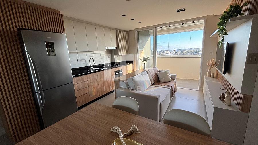 Apartamento no Bairro Sanvitto - Caxias do Sul com 2 dormitórios, completamente mobiliado e equipado — foto 3