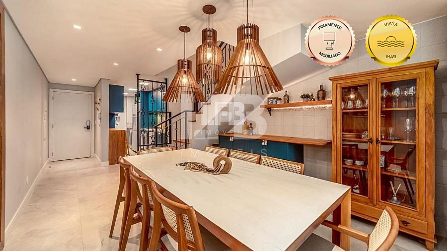 Cobertura Duplex Finamente Mobiliada - 3 dormitórios e 3 Vagas — foto 2