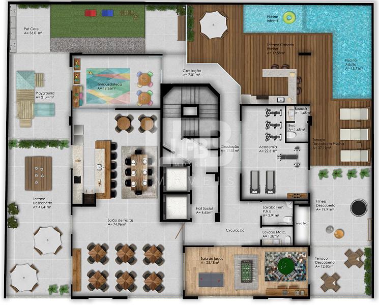 Cobertura duplex no Porto Alicante em Balneário Camboriú — foto 4