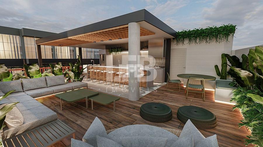 Apartamento no centro de Itajaí com living integrado e 2 suítes — foto 8