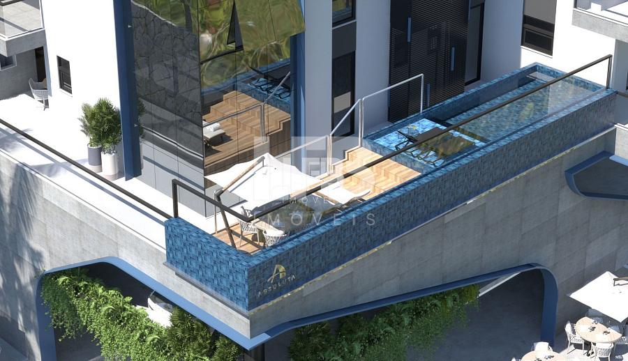 Apartamento no Acquamarine com vista mar em cabeçudas — foto 10