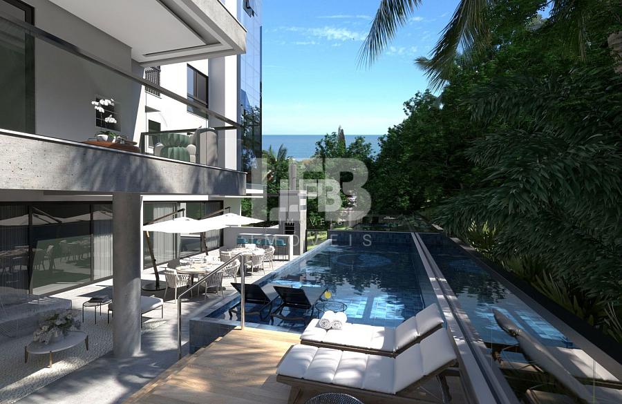 Apartamento no Acquamarine com vista mar em cabeçudas — foto 11