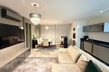 Apartamento com 3 quartos para alugar, 133m², 4 banheiros, 3 garagens - Centro - Balneário Camboriú