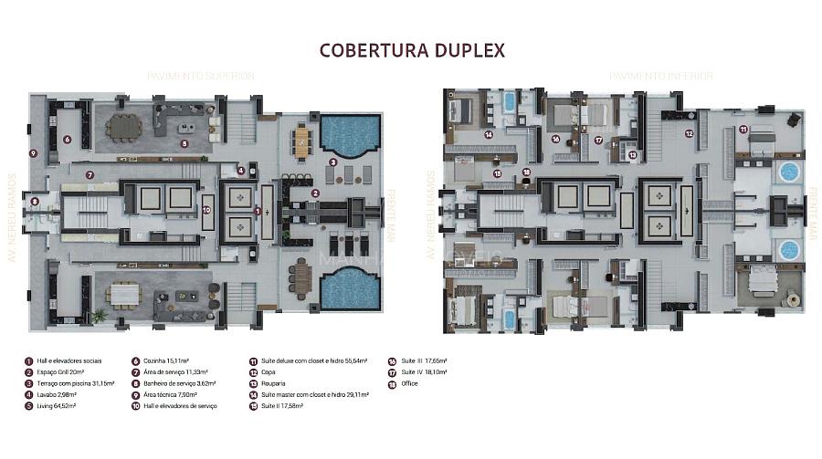 Cobertura Duplex 427 m² | L'atelier | Meia Praia Itapema — foto 6