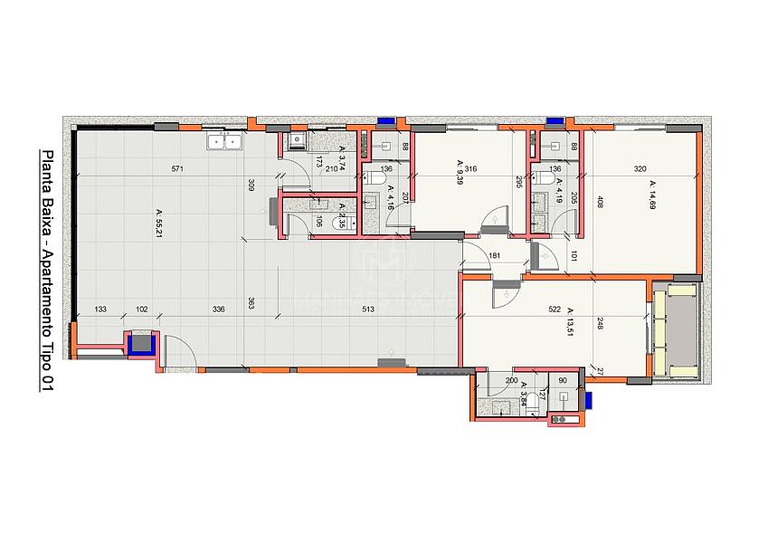 Apartamento com 3 suítes à venda em Piçarras no 3500 Beach House — foto 19
