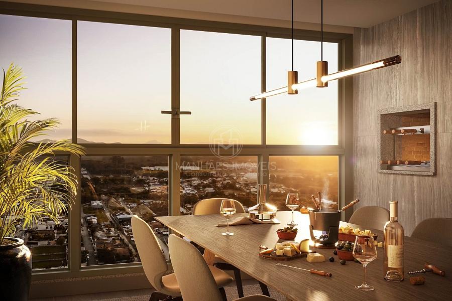 Apartamento com 2 su�tes: Varanda Gourmet
