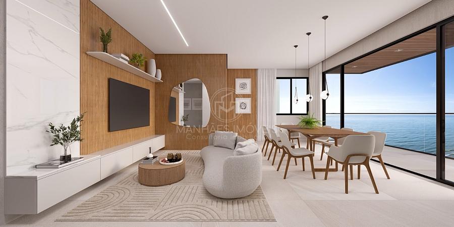 Apartamento Final 03: Living e Sacada