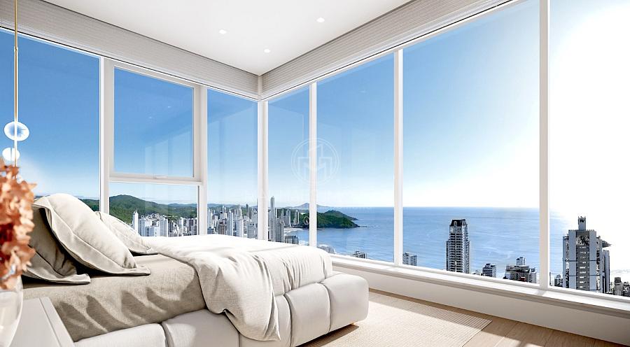 153m� de Puro Luxo: Su�te Master com Horizonte Infinito para o Mar