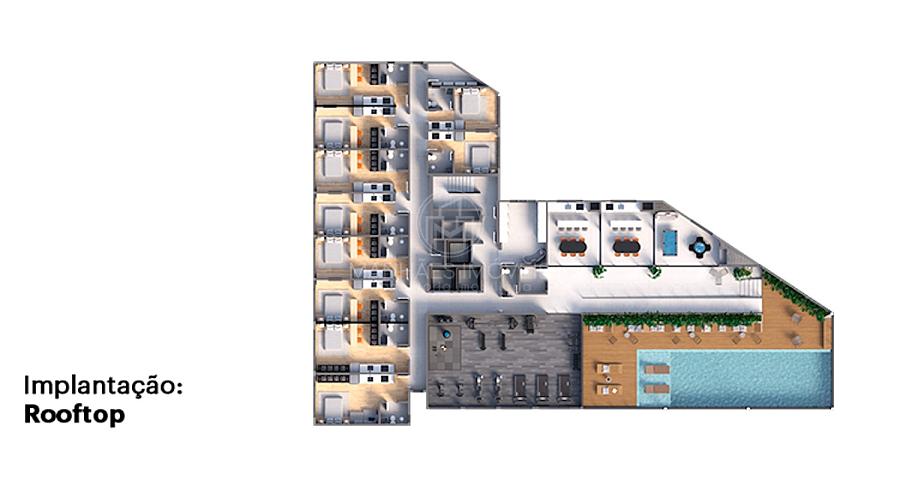Apartamento 1 Suíte 39 m² Sync Joinville Atiradores — foto 15