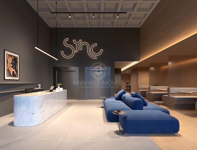 Apartamento 1 Suíte 39 m² Sync Joinville Atiradores — foto 4