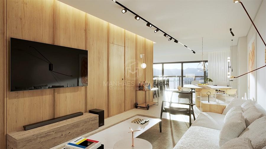 Apartamento Tipo | 141 m�: Living