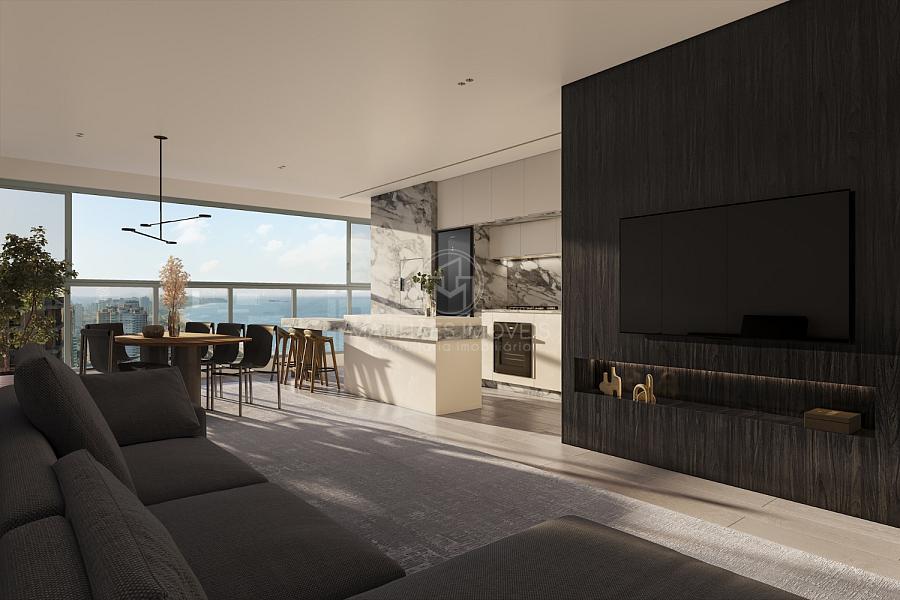 Apartamento Final 04: Living integrado