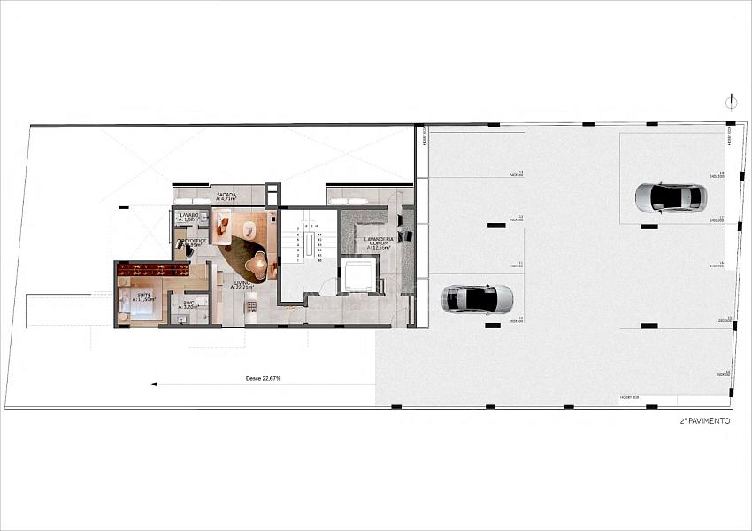 Apartamento Alto Padrão 77 m² | Celebration América — foto 17